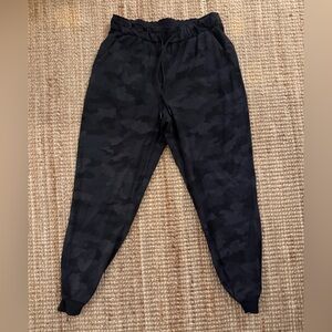 Lululemon Black Camo Jogger Pants